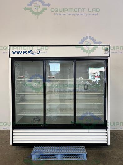 Used VWR GDM-69 Three Glass Door Refrigerator 69 Cu, Ft., 115V
