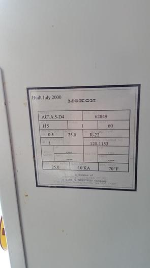 Used 0.5 TON MOKON PORTABLE CHILLER