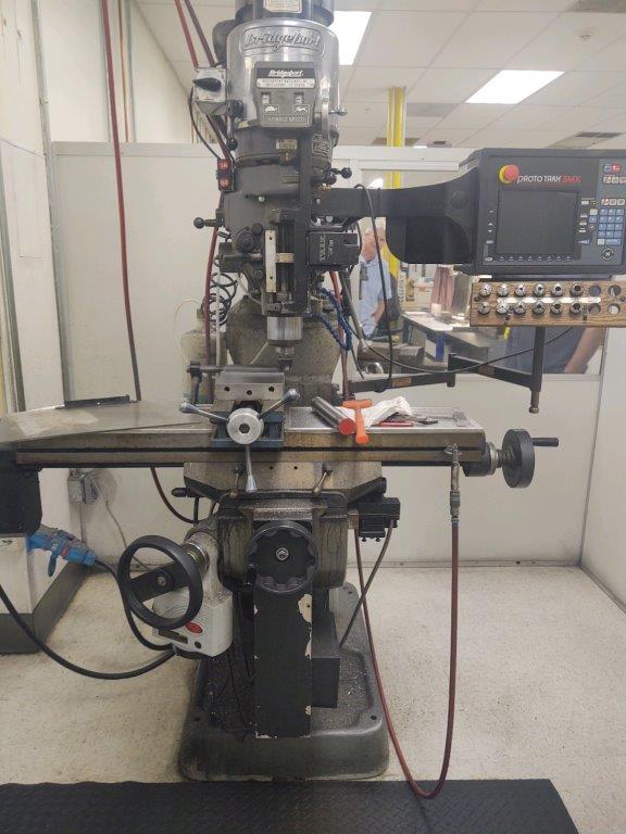 Used Bridgeport Series 1 CNC 2 Axis Vertical Mill 9" x 48" #6472