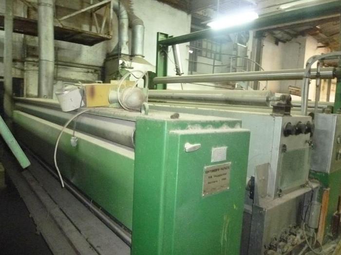 Used SINGEING MACHINE OSTHOFF U80