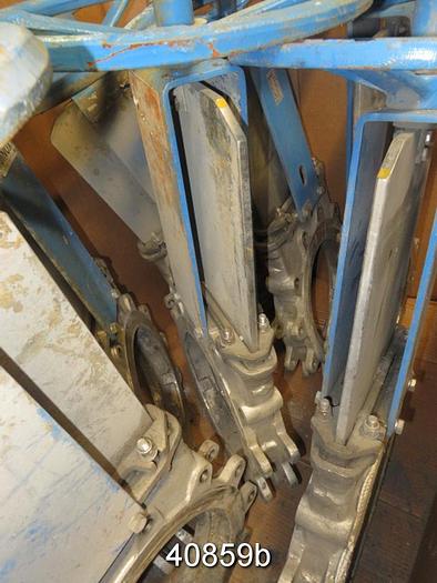 Used Rovalve 12" Hand Operated Knife Gate Valve #40859