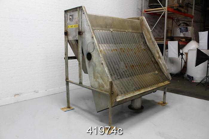 Used Bauer Hydrasieve Inclined Thickener, 71.5" Wide, .04" Slots #41974