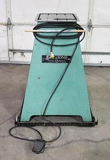 Used Evans EZY-VAC 1100 Vacuum Table