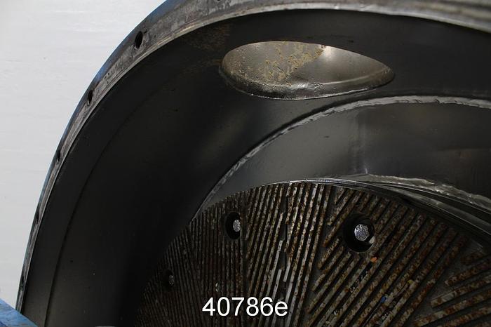 Used Andritz TF 34 Double Disc Refiner, Less Door #40786