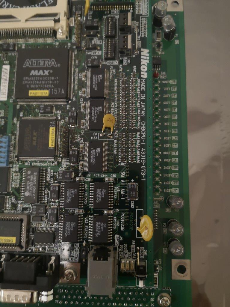 Used NIKON 4S019-073-1 CHBCPU-1  PCB