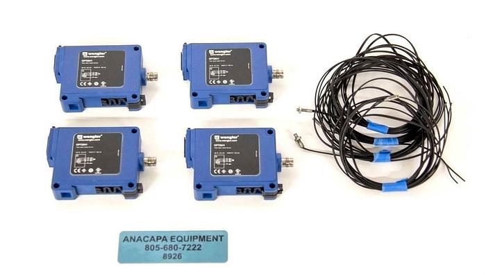 Used Wenglor OPT2041 Fiber Optic OPT Analyzer w/ K10 Cable USED LOT OF 4 (8926)R