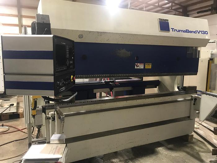 1996 Trumpf Truma Bend V-130 7-Axis CNC Press Brake