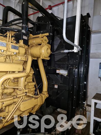 Used 1.3 MW 2008 Used Caterpillar 3512B Diesel Generator Sets