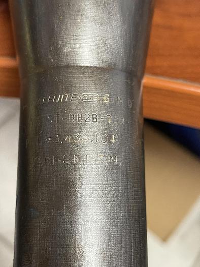 Used USED-VALENITE V50CT-BB2B-750 CAT 50 VARI-SET BORING BAR.