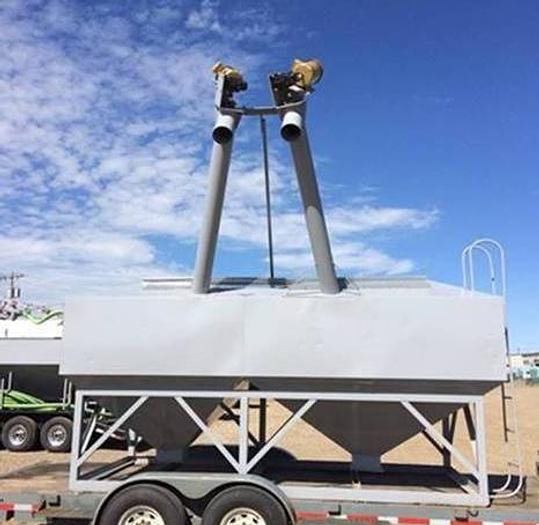 Used Bin, 5 Ton, Dual Compartment, Self Unloading, Auger, #A740542