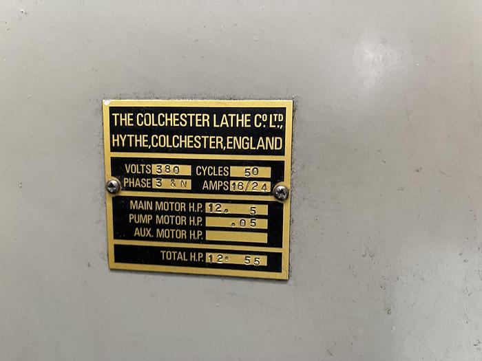 As new Tornio Parallelo COLCHESTER MASCOT 1600