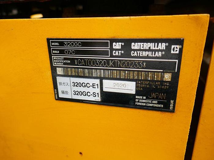 Used 2020 CAT 320GC