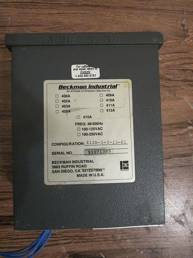 Used Beckman Industrial Doric 412a Temperature Meter