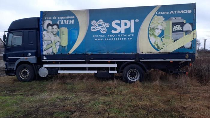 Gebruikt 2005 DAF 85 CF 340 tampoline 4x2 FULL STEEL MANUAL