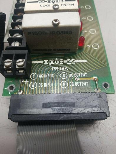 Used OPTO 22 PB16A I/O MODULE RACK