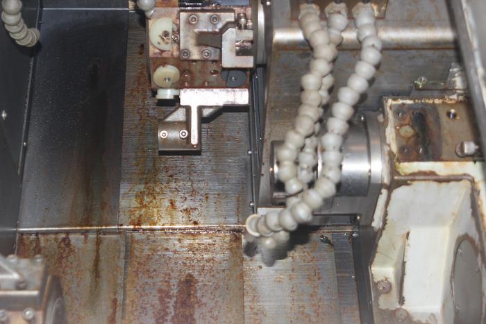 Used 1999 Citizen E-32 CNC Screw Machine | Chip Conveyor,Live Tools, Barfeed