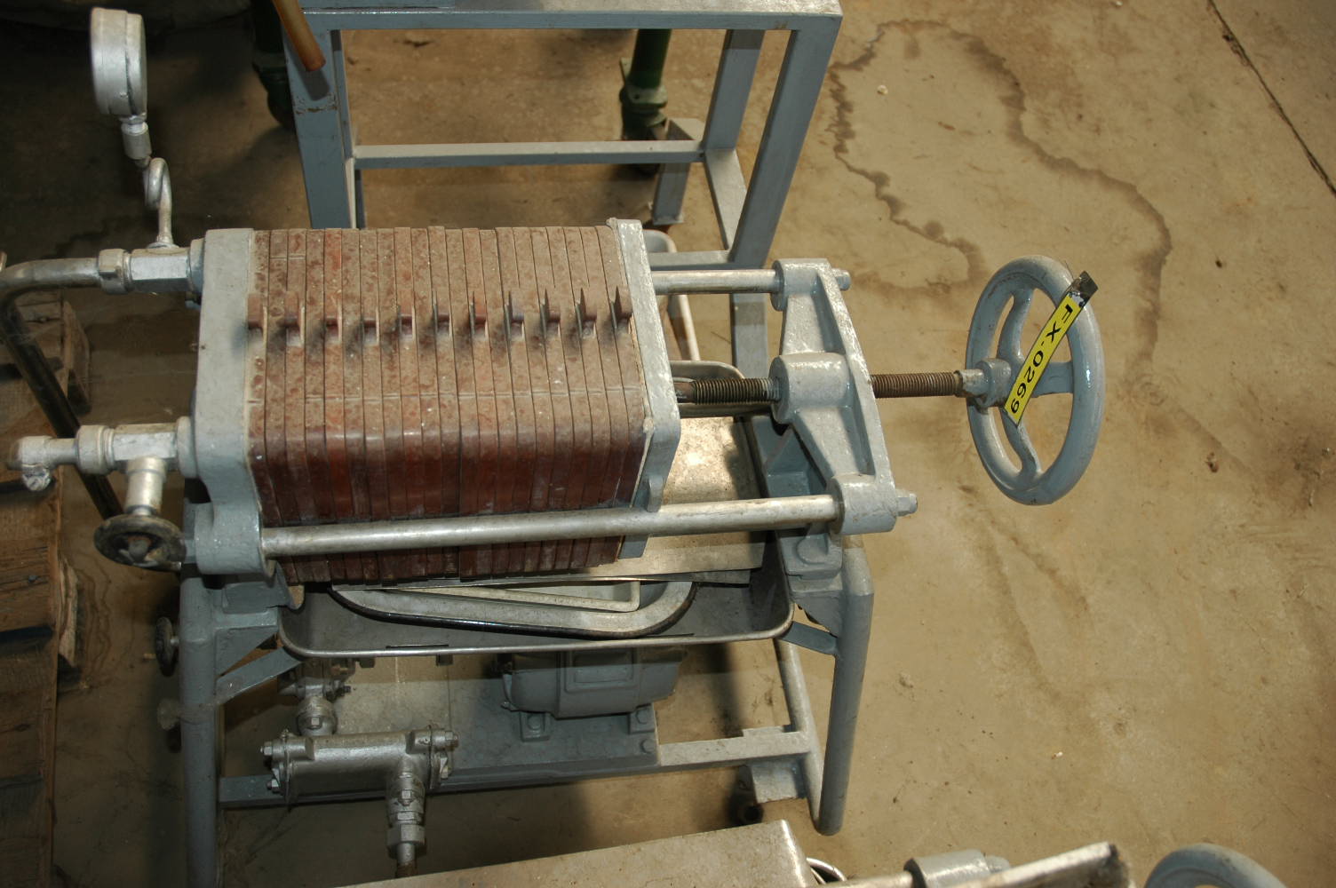 Usato Filtro pressa con piastre in resina