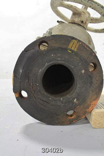 Used Grinnell 3in Outside Stem And Yoke Hand Operated Plug Valve #30402