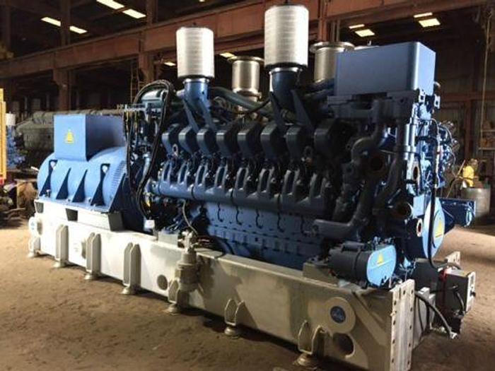 Used 2.2 MW 2008 Used MTU 16V4000G83 Diesel Generator