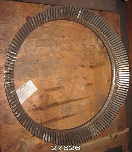 Used Voith SLUSHMAKER 34" Slushmaker Rotor And Stator, 34-114A Rh,
Defibering Ring 34Cc-122, 410Ss, New #27826