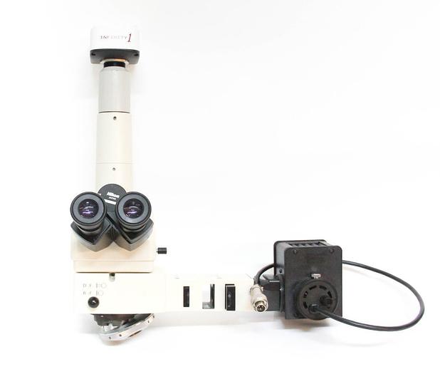 Used Nikon MM-40 Measuring Microscope Infinity 1 CCD Epi-Illuminator LHS-H50C-1 (5450