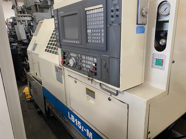 Used OKUMA LB15II-M CNC TURNING CENTER #5659