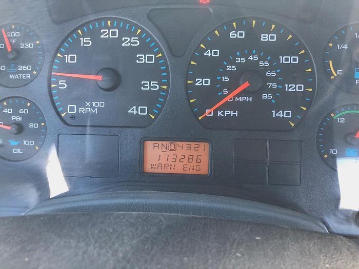 Used 2003 IHC Altec AM 855 Bucket Truck