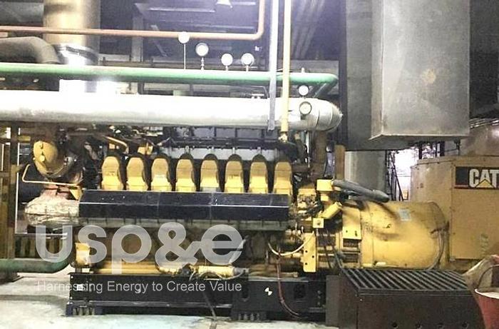 Used 15.4 MW 2005 Used Caterpillar 3516 Natural Gas Generator Sets