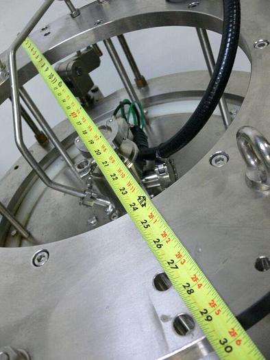 Used Millipore IPS600 x 200 Stainless Steel Chromatography Column 44PSI