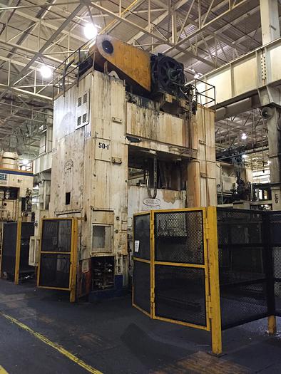 Used 1200 ton Danly 108"x60" SSDC Stamping Press