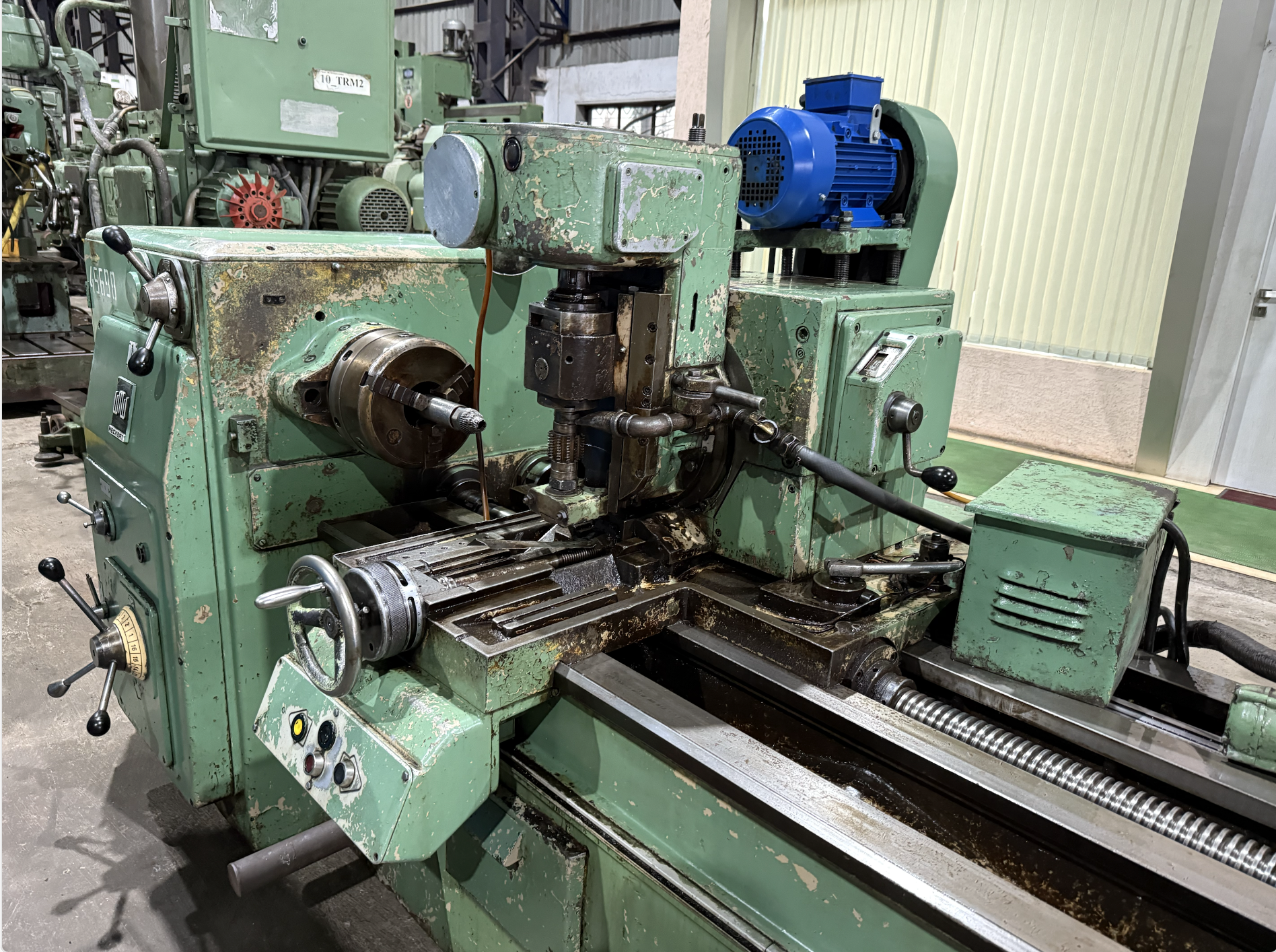 Used WMW Heckert  Thread Milling Machine 2000mm With Hobbing Head and Change Gears