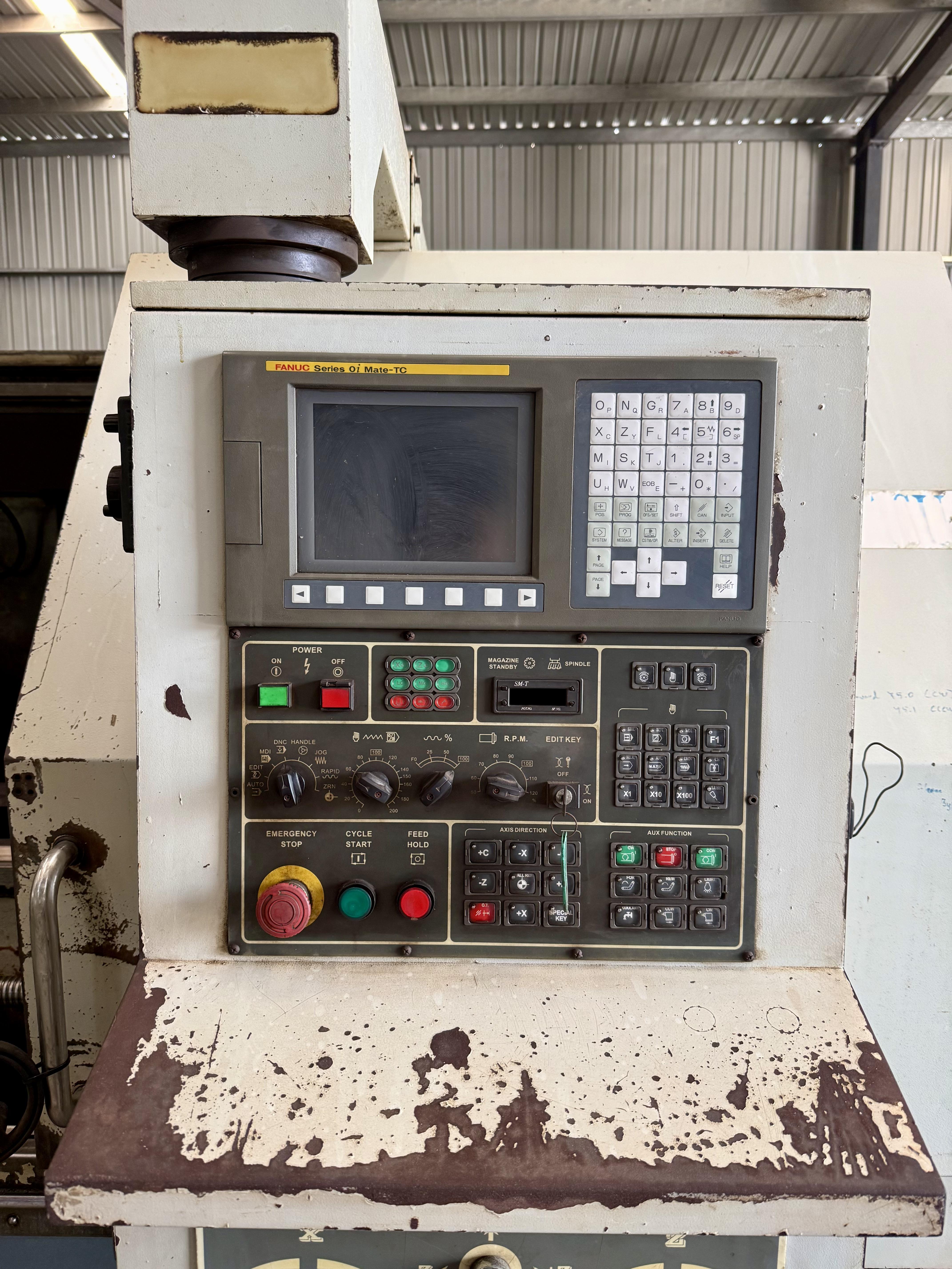 Used Kasuga DY630Cx 3000 CNC Turning Chuck : 380mm x 3000mm With Fanuc OITC, Year : 2011