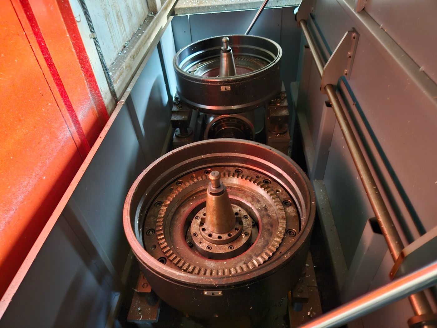 Used Awea LG6050 Double Column VMC Table : 6000mm x 3800mm, Between Column : 4500mm, Fanuc 18iMB Control