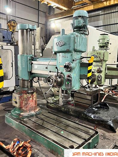 Used MAS VR4 Radial Drill (Diameter:50mm x 1250mm) - 3 Machines