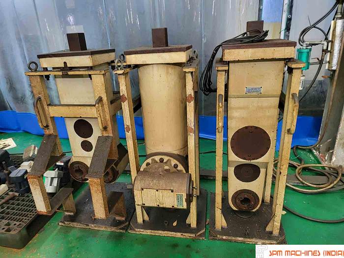 Used SM Double Column 5m x 3m, Year : 2011, Extra Height : 3000mm, Fanuc 18iMB, 4 Milling Heads