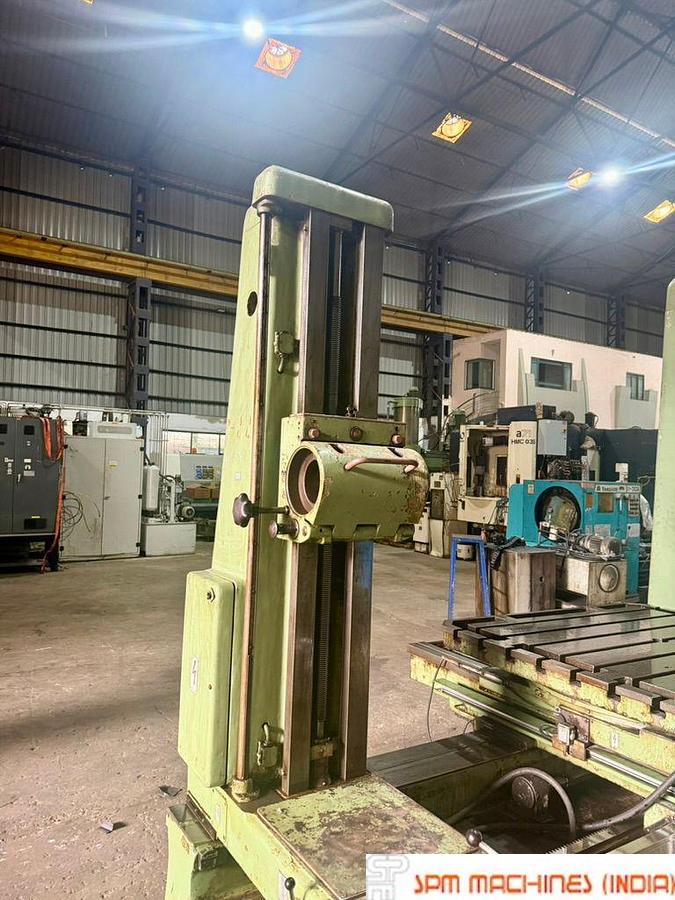 Used Union BFT 100/III H Boring Machine, Spindle : 100mm, Cross : 1600mm, Height : 1250mm, Table : 1500 x 1300mm
