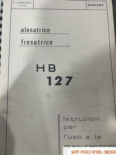 Used Lazzati HB 127 CNC H Boring 5 Axis Original