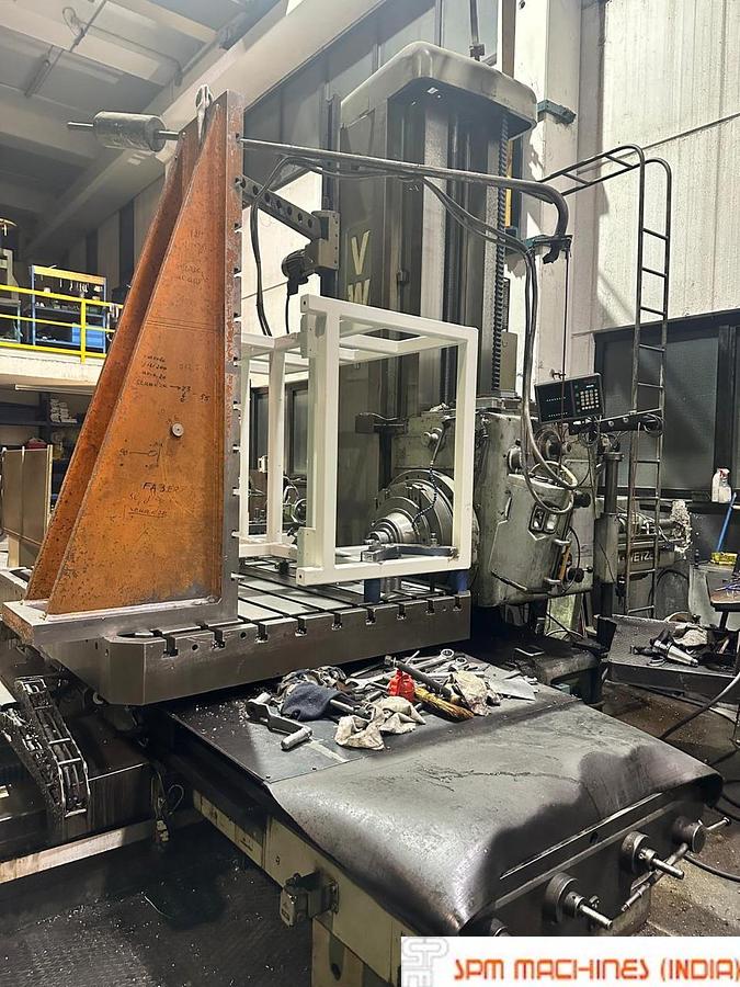 Used VWF BFN 125 Table Type Boring Machine, Spindle 125mm, Cross : 3000mm, Height : 2000mm