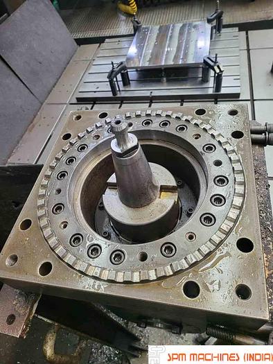 Used SM Double Column 5m x 3m, Year : 2011, Extra Height : 3000mm, Fanuc 18iMB, 4 Milling Heads