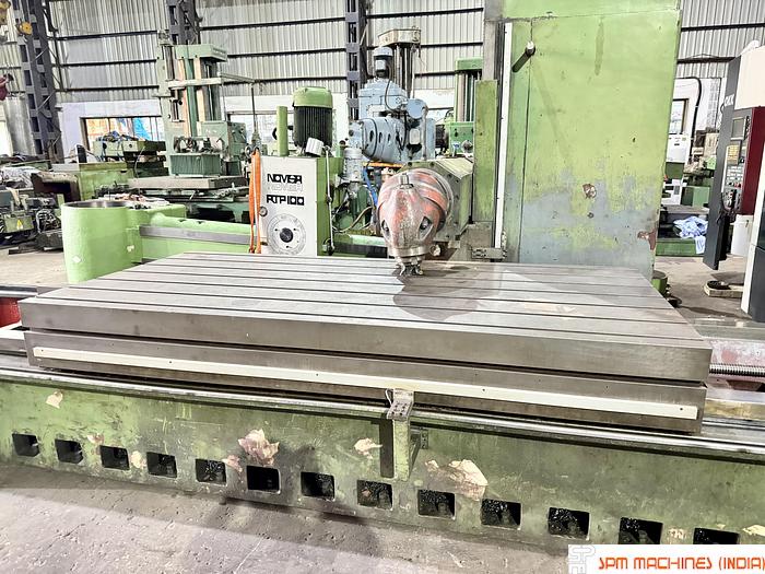 Used Mecof Bed Milling Table : 2500 x 1200mm