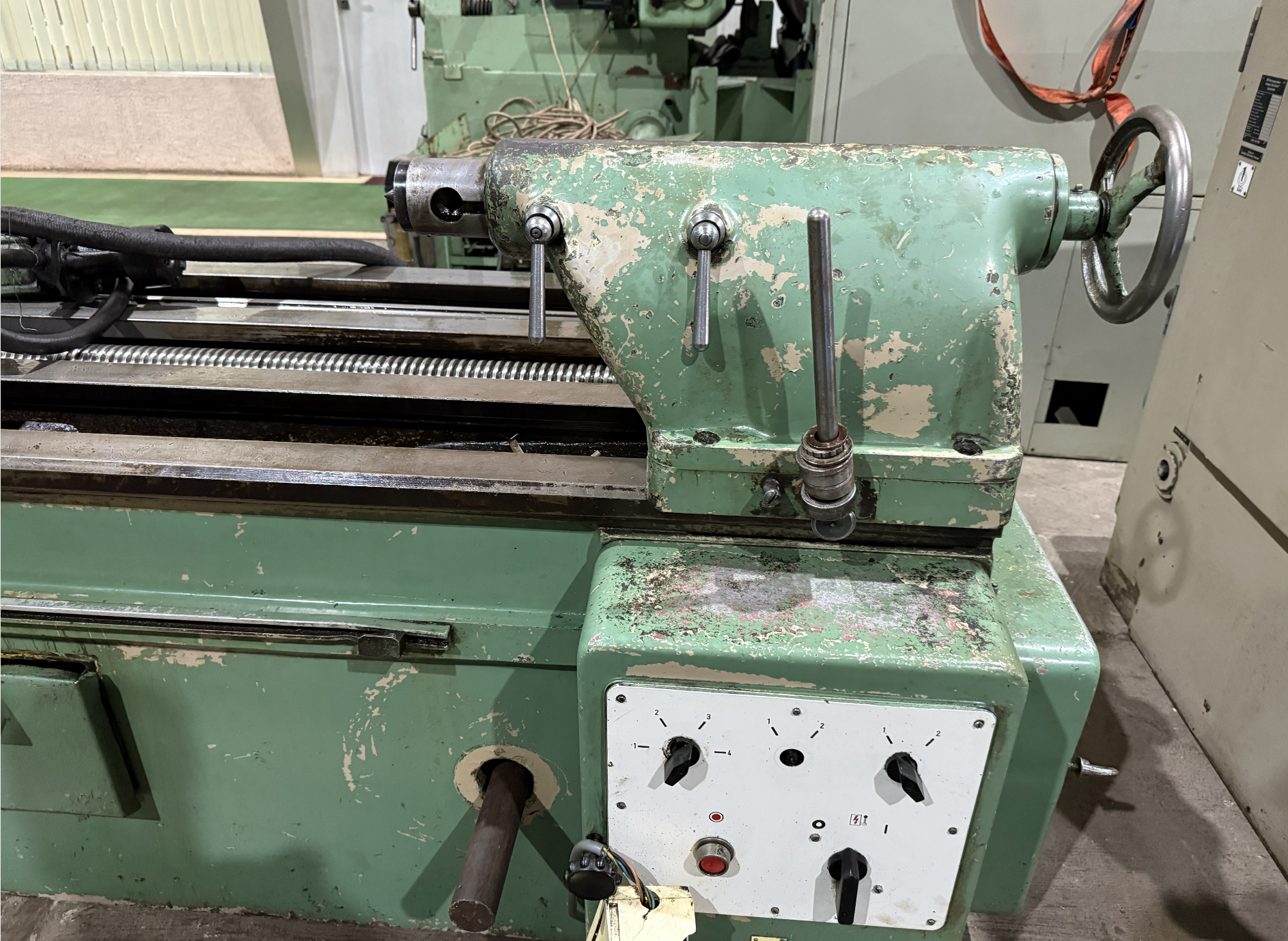 Used WMW Heckert  Thread Milling Machine 2000mm With Hobbing Head and Change Gears
