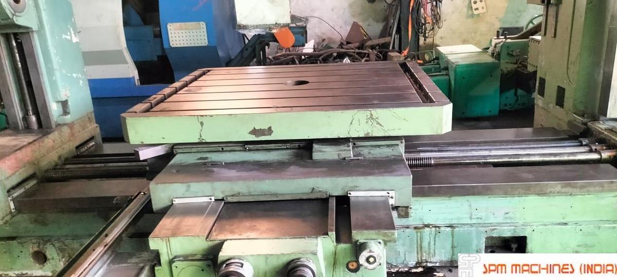 Used Defum AD115 H Boring Machine Spindle : 115mm Cross : 1800mm Height : 1500mm With Tailstock