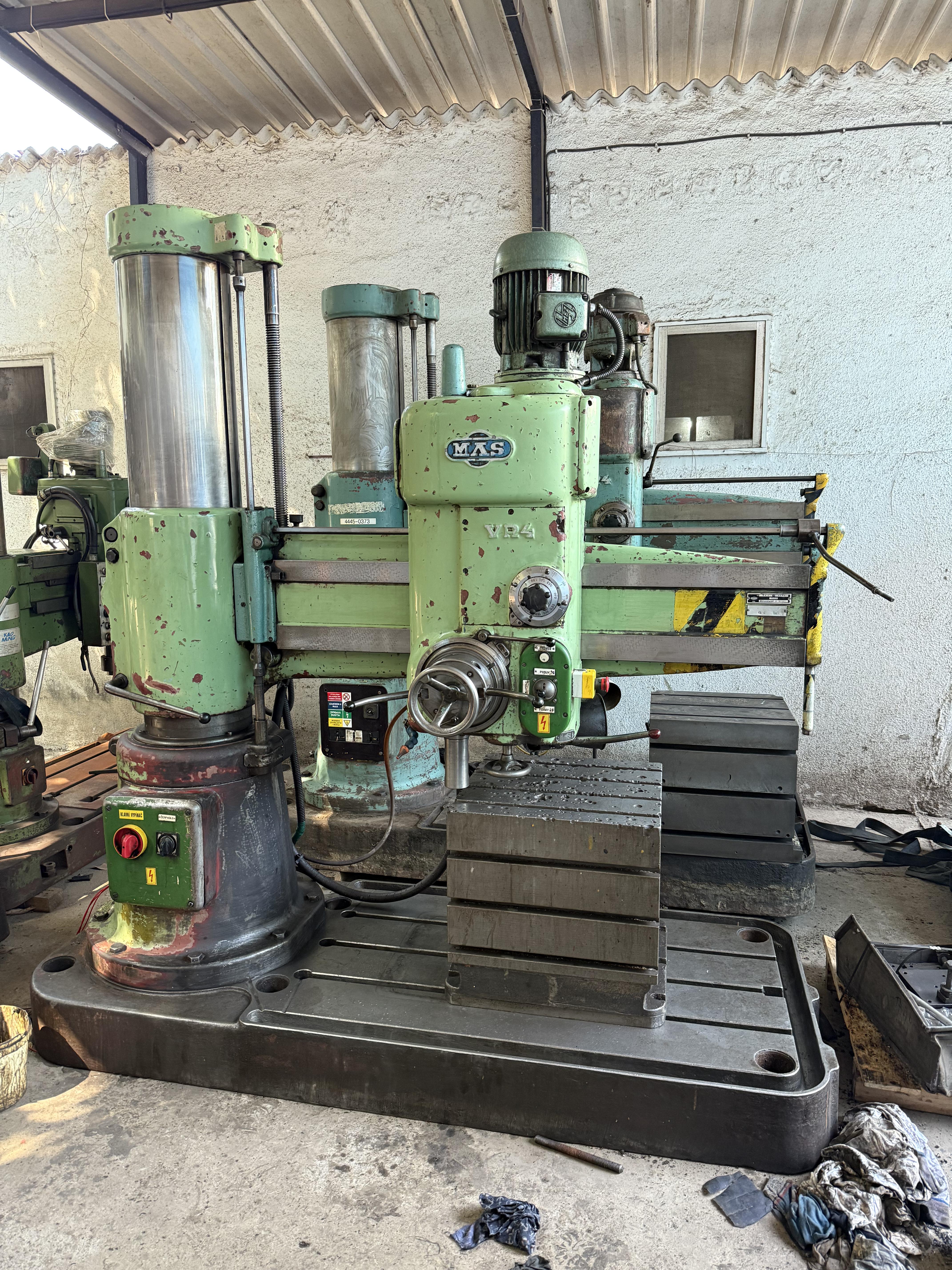 Used MAS VR4 Radial Drill Machine Diameter : 50mm x 1250mm Arm Length