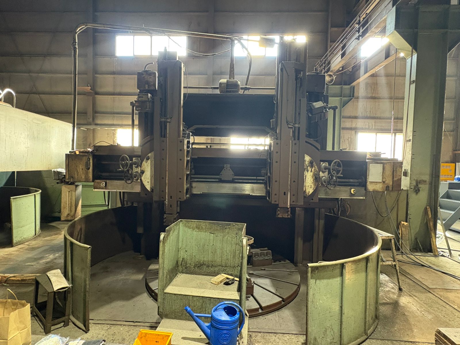 Used Stanko - Russian 1525 Double Column VTL Chuck : 2250mm Swing : 2500mm, Height : 1600mm