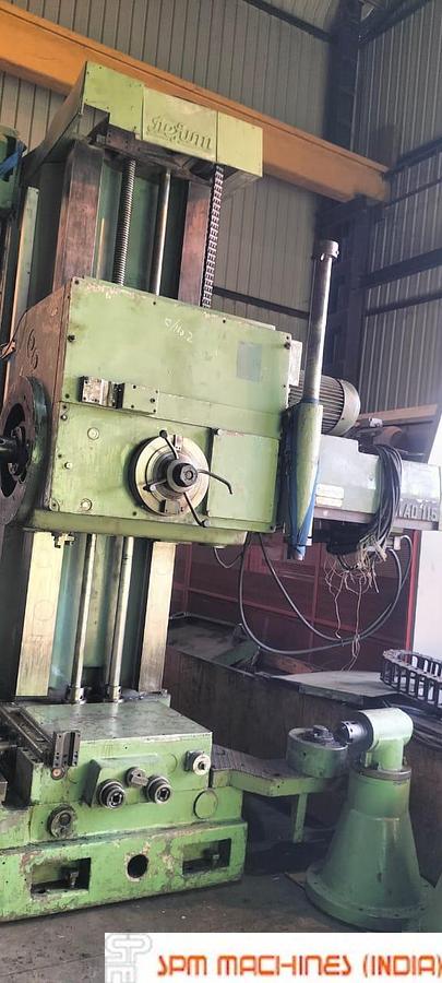 Used Defum AD115 H Boring Machine Spindle : 115mm Cross : 1800mm Height : 1500mm With Tailstock