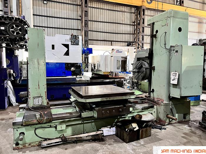 Used TOS W100 H Boring With Tailstock