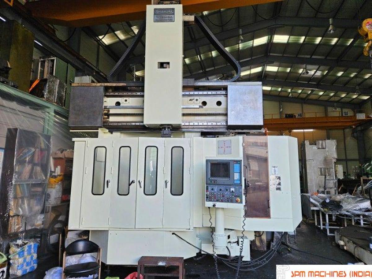 Used TOSHIBA - Japanese TMD 13 CNC VTL Chuck : 1250mm, Swing : 1600mm, Height : 1500mm With C Axis and Milling Function, Fanuc 15T Controller