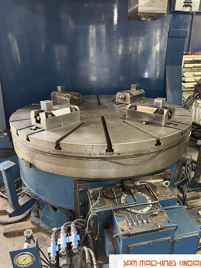 Used HNK VTC 16/20, Chuck : 1600mm Swing : 2000mm, Height: 1660mm, Fanuc 31iA Control With C Axis, Year: 2009