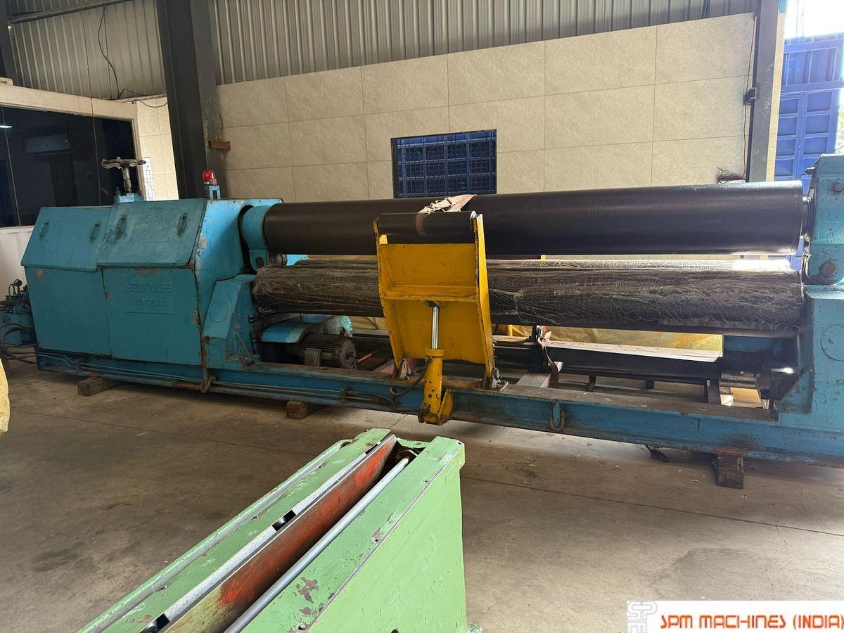 Used Hercules 3660 x 25mm Plate Bending Machine 3 Roll