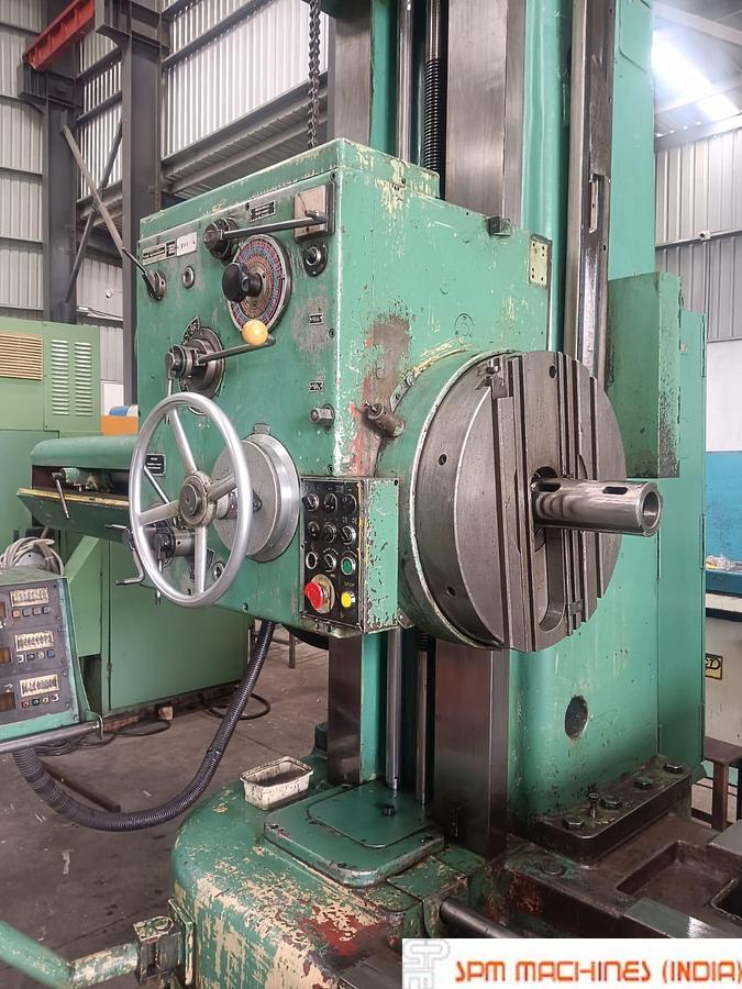 Used TOS W100 H Boring Machine, Spindle : 100mm, Cross : 1600mm, Height : 1250mm